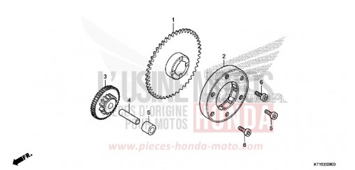 EMBRAYAGE DE DEMARRAGE CBR125RTF de 2015